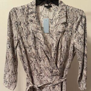 NWT Snakeskin professional dress